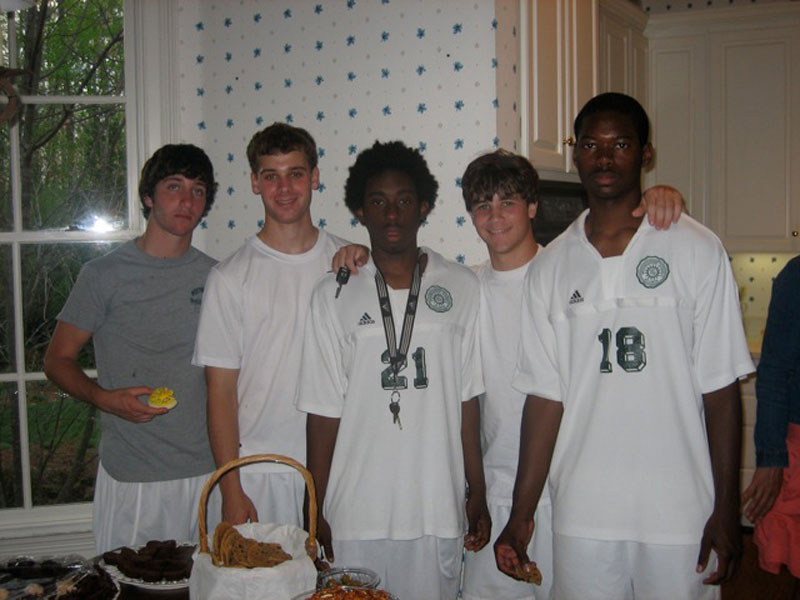 Nick and friends state soccer champs