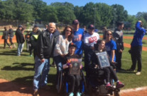 Sarah Grace Davis and Faith Lawton Davis , 2017 recipients of the NVN Best Buddy award for the Christopher League at NYO. Accomplished young women who selflessly give their time to this league . Both heading off to college after graduating with honors from North Atlanta High.